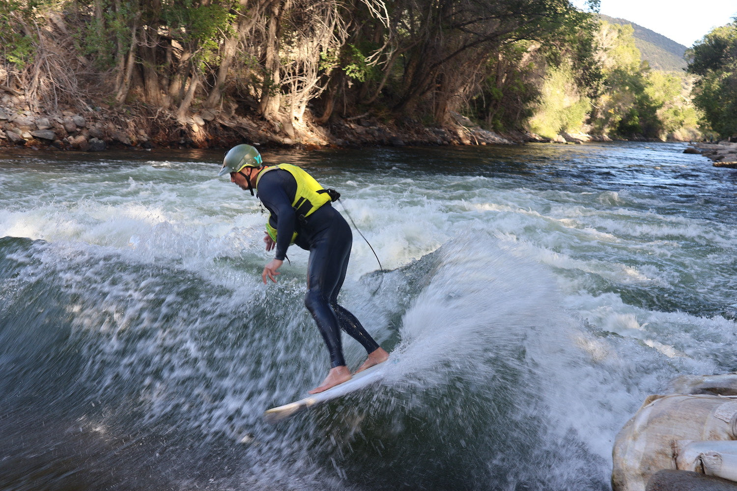 FLATED Friday - Ken Goes River Surfing