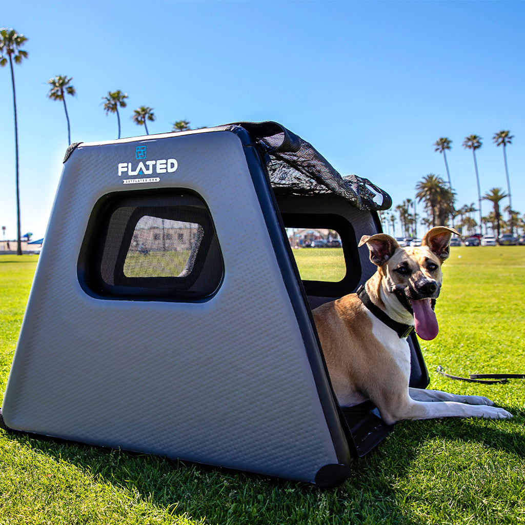 FLATED Air-Chalet™ - Inflatable Dog Crate