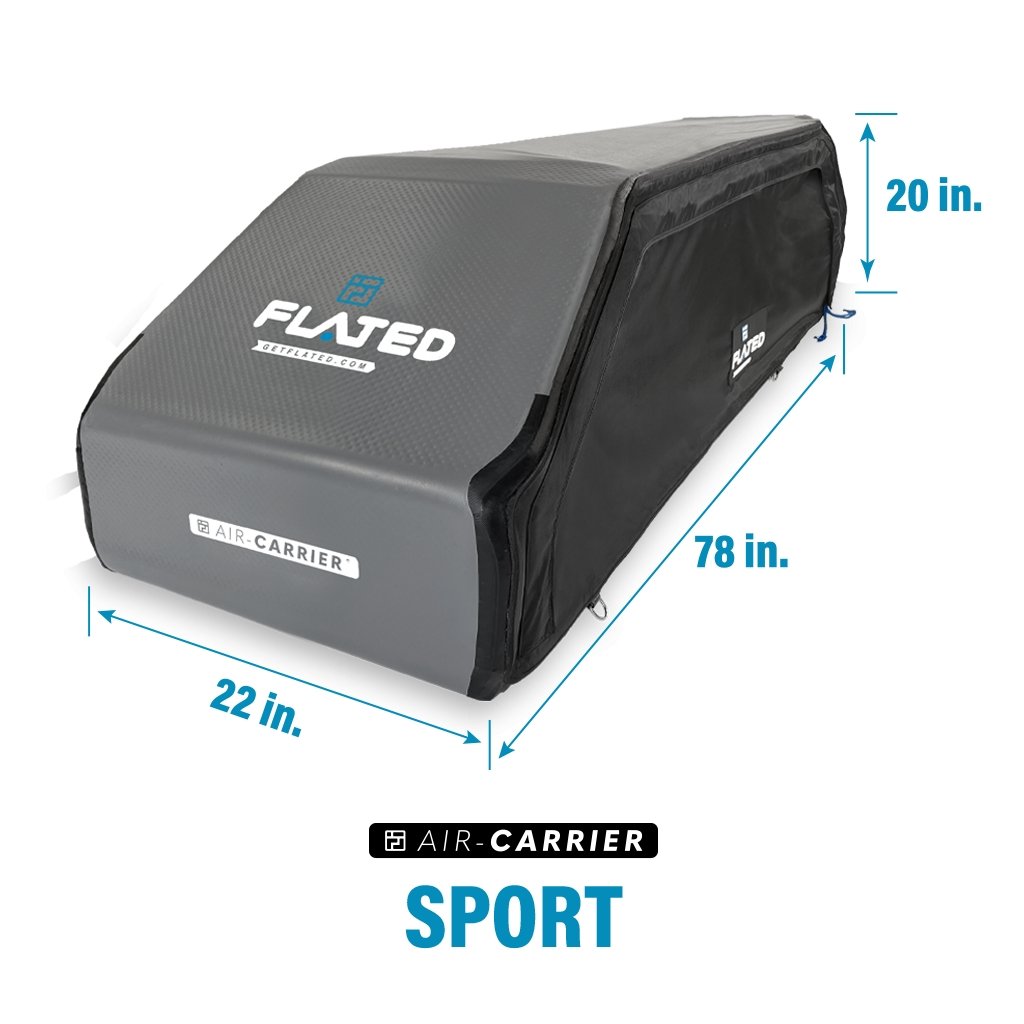 Photo showing the Measurements of the Air-Carrier™ Sport