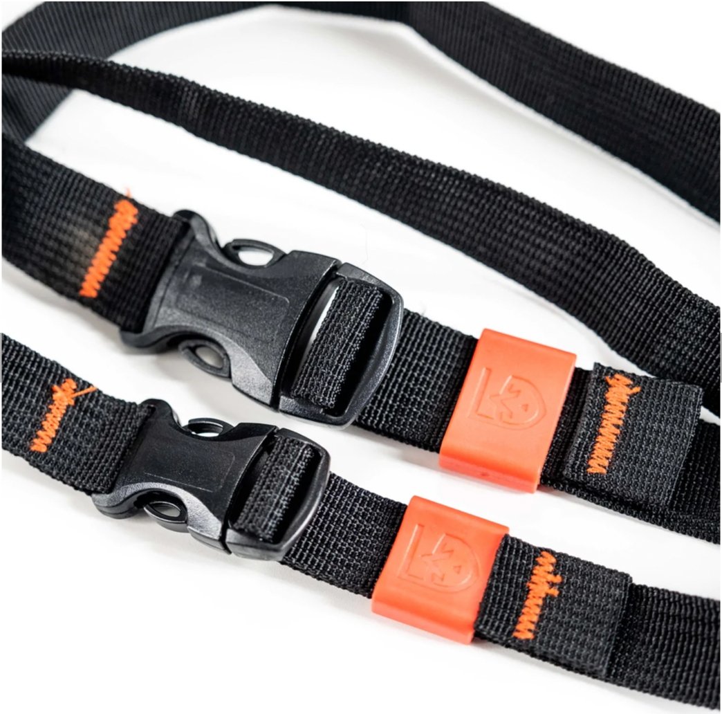 Air-Carrier Sport (Utility Strap - 1&quot;, Black, 60&quot; Length) - GETFLATED